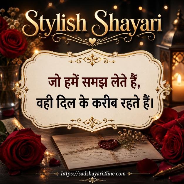 स्टाइलिश शायरी एटीट्यूड हिंदी | Stylish Shayari Attitude Hindi